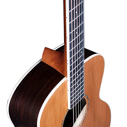 Stretton Payne Signature Series GSS-36M Mini guitare acoustique de voyage 91,4 cm avec cordes en acier, dessus en cèdre… - Les Beatles, Paul McCartney, John Lennon, RIngo Starr, George Harrison Stretton Payne Signature Series GSS-36M Mini guitare acoustique de voyage 91,4 cm avec cordes en acier, dessus en cèdre… – Image 6