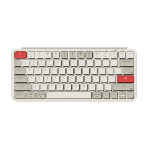 Keychron B1 Pro EgX CX ZMK JX^L[{[h vO\ Bluetooth/2.4 G/L y 1200Ԃ̒obe[ ÉL[ Mac/Windowsp - gbh