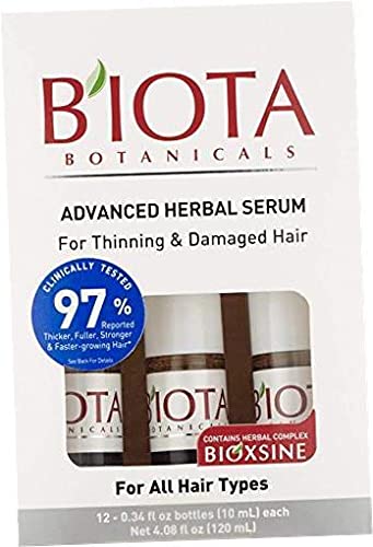 BOTANICALS ADVANCED HERBAL CARE LEAVE-IN SERUM,12 count,0.34 oz.4 pack