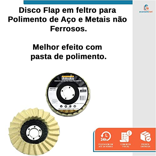 Disco Flap Polim.4.1/2 Starfer