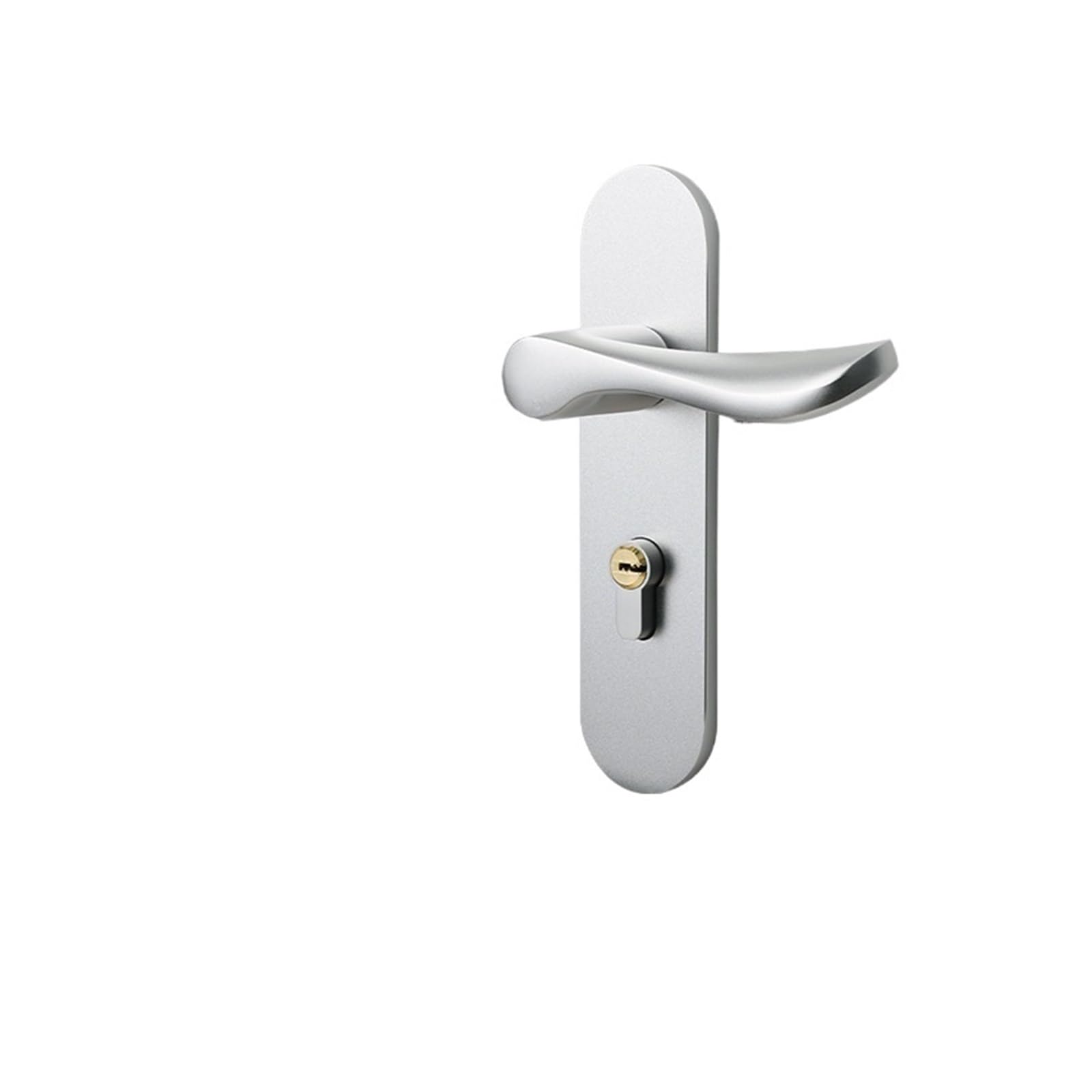 Space Aluminum Nordic Style Silent Mechanical Split Lock Bedroom