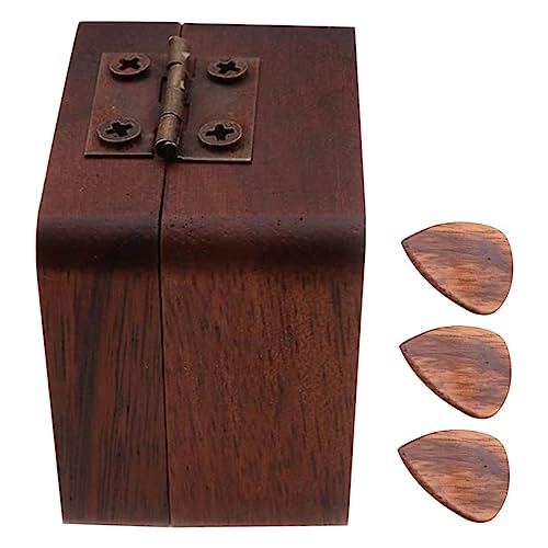 EPIGEIST 1 Set Solid Guitar Picks Set with Professional Plectrums for Acoustic Electric Bass Guitars Lightweight Durable Ergonomic Design for Easy Grip