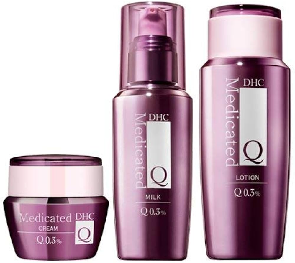 Amazon | DHC 重ねてフェースアップ！ 薬用Qシリーズ3点セット(ミルク