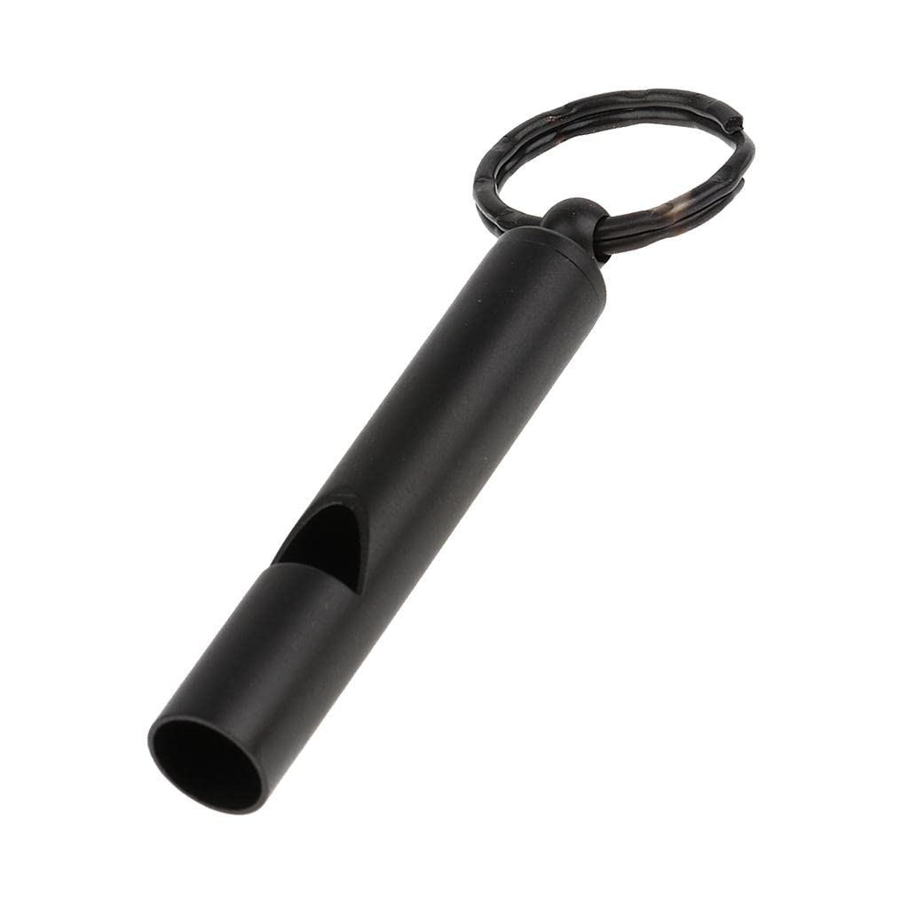 Silbato de Emergencia Silbato para Bote Silbato de Supervivencia Silbato Marino Fabricado en Acero Inoxidable con Llavero Adecuado para