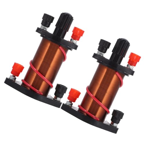 Bobinas de cobre para demostración electromagnética en experimentos de física escolar