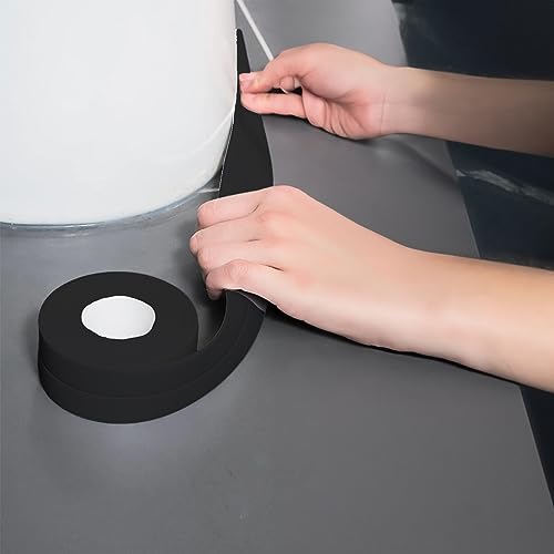 3 Pezzi 19 x 19MM Battiscopa Morbido PVC, 3.2M