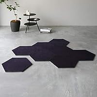 Amazon｜ホームタイルカーペット 【R-5001 43cm×50cm アイボリー 8枚入