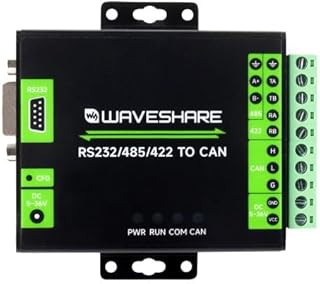 RS232/485/422からCANデータ変換、産業用絶縁型コンバータ、Modbus RTU変換をサポート、複数の保護回路(RS232/485/422からCAN)