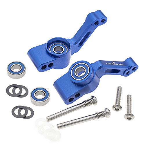 CODA RACING RC Alloy Rear Stub Axle Carriers for Traxxas 1/10 Rustler 4X4, Stampede 4X4, Slash 4X4 4WD-Replaces Part 1952(Pair) by CODA RACING - Used condition - US$13.05