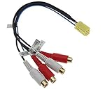 Line OUT Adapter auf 4x Cinch ( Vorverstärkeradapter )  Dieser Vorverstärkerdapter ermöglicht den Anschluss eines Autoradios mit 6x poligem Mini ISO-Ausgang an eine Endstufe mit 4x Kanal Cinch-Eingang mit Remotesteuerung. (d.h. Schaltspannung für den Verstärker über das Radio.) Der Adapter ist zum Anschluss einer Endstufe unumgänglich ! Doppel geschirmt, vergoldet.  kompatibel mit:      Blaupunkt     Grundig     Becker     Philips     WKC     VDO Dayton     AUDI : A2, A3 , A4 , A6 , A8 , TT , Concert I, II , Chorus I, II, Symphony, Navi Plus     Ford MCD Navi, MFD Navi     SEAT : Ibiza ,Toledo, Cordoba, Alana, Aura - Highline - Scala, Elba, Sound II     SKODA Fabia, Octavia , MCD Navi, MFD Navi, Symphony, Grundig 402, 504, MS501, MS502, DX     VOLKSWAGEN : Golf III, Golf IV , New Beetle , Passat , Lupo , Polo 2000 , Bora , Gamma 5 - Beta 5 , Alpha, Beetle-Gamma, MCD Navi, MFD Navi Vers. A, B, C, D, E, F, G  1 - LR - Weiss 2 - RR - Blau 3 - LF - Grau 4 - RF - Grün 5 - Remote +12V