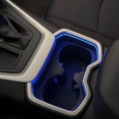 Marco LED para Portavasos de Toyota RAV4 2019-2024 miniatura 2