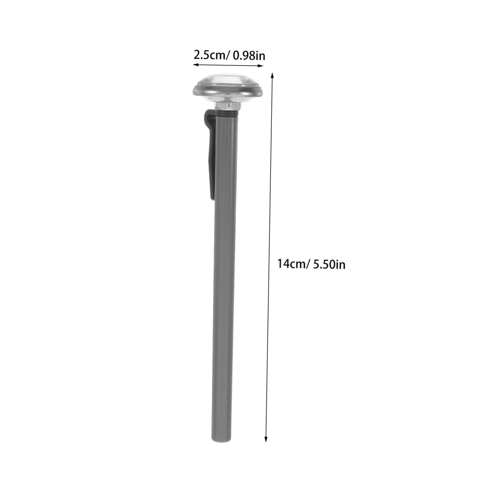 PRETYZOOM Stainless Steel Cooking Thermometer Instant Read Dial for Milk Food Drinks to Range