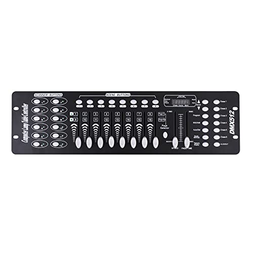 Consola Controladora DMX512, Estante De Control del Panel De Control De Iluminación, Fácil De...