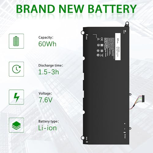 TUXIFPKU 60WH PW23Y Laptop Battery - image 6