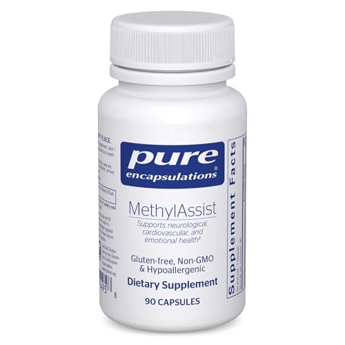 Pure Encapsulations MethylAssist 90s - B Vitamin Complex - Methylation Support* - Heart Health & Brain Health - Non-GMO & Gluten Free - 90 Capsules