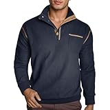 Détails décoratifs subtils avec boutons fonctionnels ajoutant une touche esthétique à ce sweat-shirt polyvalent