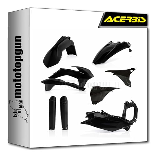Kit cache carenage noir Acerbis 0021811.090 haute résistance pour KTM EXC 250 2016