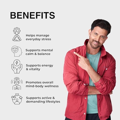 Image of OYB Ashwagandha Tablets - 500mg Standardized Extract, Ayurvedic Adaptogen for Stress Relief & Energy Support | Ashwagandha Supplement for Men & Women - 30 Capsules