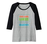 Femme Girl Making Soap Hobby Crafter Creative Soap Making Manche Raglan