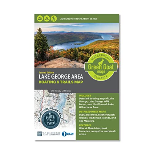 Lake George Boating & Trails Map - Adirondack Lakes