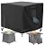 WICKTICK Square Gas Fire Pit Cover 28 x 28 x 25 Inch, Waterproof & 600D Heavy Duty Fire Table Cover, Compatible with Ciays, Xbeauty, Yaheetech, BALI OUTDOORS and more 28x28 Inch Patio Propane Firepits