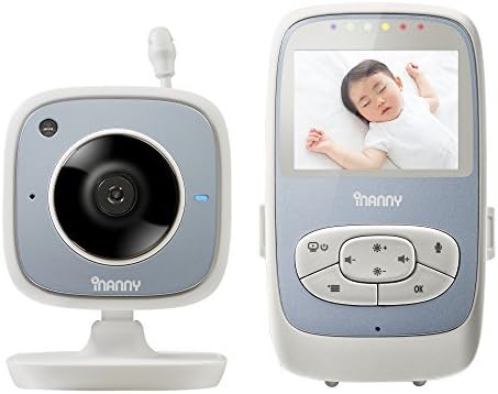 iNanny NM204 Digital Video Baby Monitor with 2.4-Inch LCD Display by iNanny