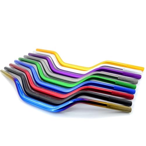 Manillar de motocicleta universal de 28 mm con mecanizado CNC de pieza única ultra resistente 3