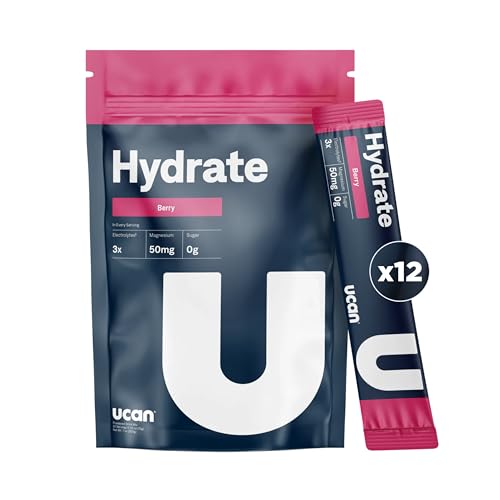 UCAN Hydrate Electrolyte Drink Mix Berry
