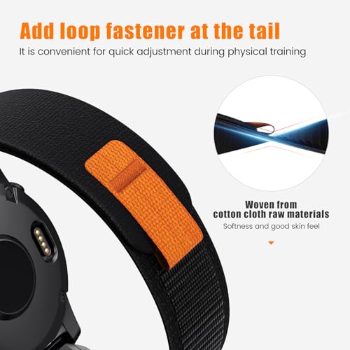 NotoCity for Garmin Feinx 6/6 Pro/5/5 Plus/7/7 Pro Strap, Quickfit 22mm for Garmin Fenix 8/8Pro 47mm, Epix 2 Strap - Image 2
