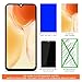 INCELL for Samsung Galaxy A25 Screen Replacement for Samsung A25 LCD Display SM-A256E SM-A256B SM-A256U LCD Digitizer Touch Screen Assembly Repair Parts with Frame(Not Fingerprint)