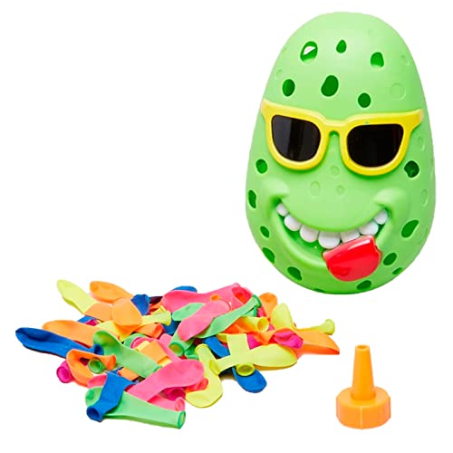 Acan Tradineur - Juego Splash Clown o Patata Loca, Incluye 50 Globos de Agua, Juguete refrescante para Exterior, Verano, niños, 14 x 9 x 9,5 cm, Color Aleatorio