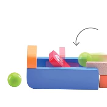 Amazon.co.jp: wonderworld 組立木製玩具 Trix Trackスピン