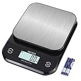 KAGO Food Scale - Kitchen Scales Digital Weight Grams and Oz,0.01oz/0.1g 7lb/3kg Waterproof Stainles