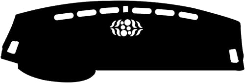 BEULSI for BYD Song Plus Dashboard Pad Car Dashboard Covers Mat Shading Pad Sun Protection Pad Dust Pad Color E-Black Black Edge