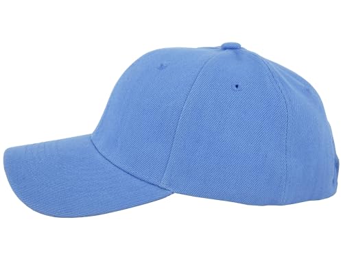 Image of Gelante Plain Blank Baseball Caps Adjustable Back Strap Wholesale LOT 12 PC'S