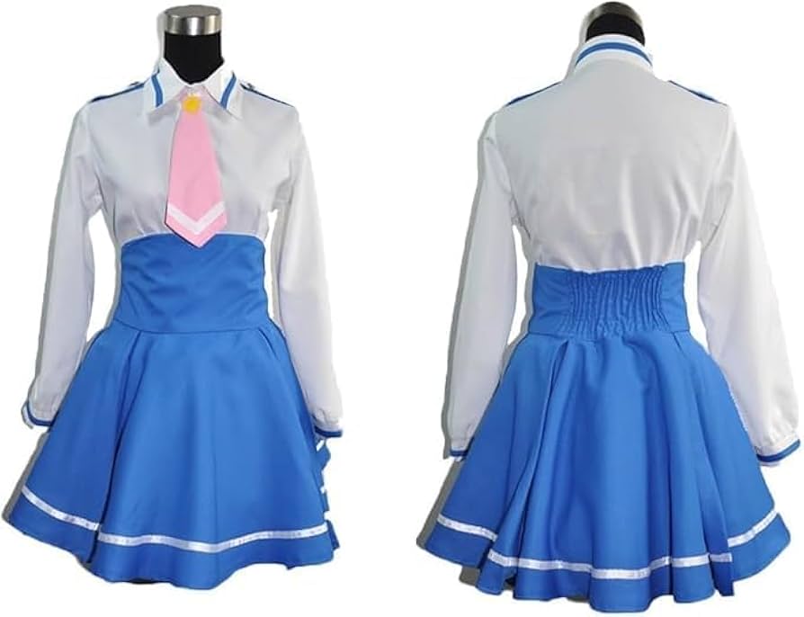 スマイルプリキュア　七色ヶ丘中学校制服のコスプレ衣装　Ｌサイズです Amazon | 漫刺COS スマイルプリキュア 星空みゆき 七色ヶ丘