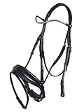 trense schwedisch ohne sperrriemen Incl. Gurtzügel mit Blindnieten.