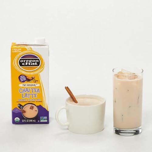 Oregon Chai, Organic And Gluten Free Chai Tea Latte Concentrate, The Original, 32 Fl Ounce Boxes (Pack Of 6) #TOP1