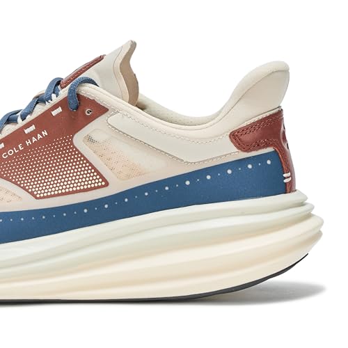 Cole Haan Cole Haan Men's Original Grand Quadstar Running Sneakers, Ancient Scroll/Scot/Ivory, 7.5-W US