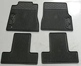 Oem Factory Stock 2006 2007 2008 2009 06 07 08 09 Mustang Pony Vinyl Weather Floor Mats Black
