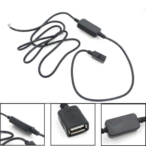 Cargador rapido de coche 12v a 5v para viajes con dvr 5
