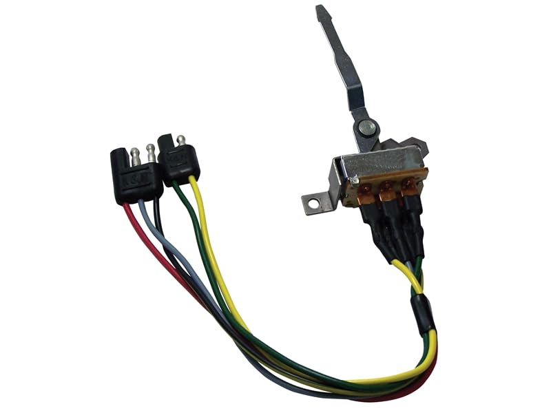 Replacement Blower Switch w/Pigtail Fits 1967 Ford Mustang and Mercury Cougar Models All w/Factory A/C #24-0591