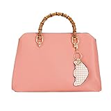 bolso bambu zara  Parfois - Maletín Con Asa Efecto Bambú - Mujeres - Tallas M - Coral