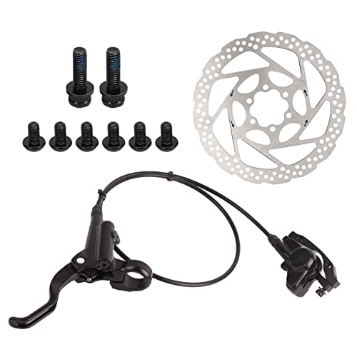 RiToEasysports Disc Brake Set, Mountain Hydraulic Brake Set Double Piston Drive Oil Disc Brake Kit Left Front Brake for Road Mountain