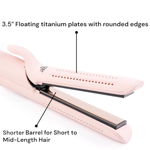LANGE-HAIR-Le-Duo-Standard-360-Airflow-Styler-2-in-1-Curling-Wand-Titanium-Flat-Iron-Hair-Straightener-Professional-Hair-Curler-with-Cooling-Air-Vents-Dual-Voltage-Adjustable-Temp-Blush