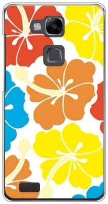 Second Skin Nordic Hibiscus Colorful Clear / for Ascend Mate 7 MT-J1 / Rakuten Mobile RHWMJ1-PCCL-201-Y432