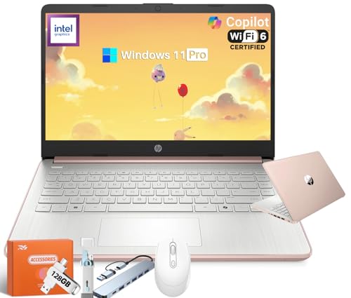 HP 2025 14インチ ノートパソコン Intel(インテル) 4コア N150 (Beats N4120) 8GB RAM 384GB ストレージ (128GB UFS+256GB SD) Copilot AI Wi-Fi 6 軽量 Windows