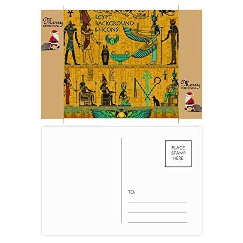 Cartes postales Pharaon Egypte ancienne lot de 20 pour décorer et écrire facilement