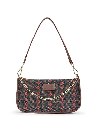 Image of ZOUK Women's Handcrafted Vegan Leather Casual Mini Shoulder Bag