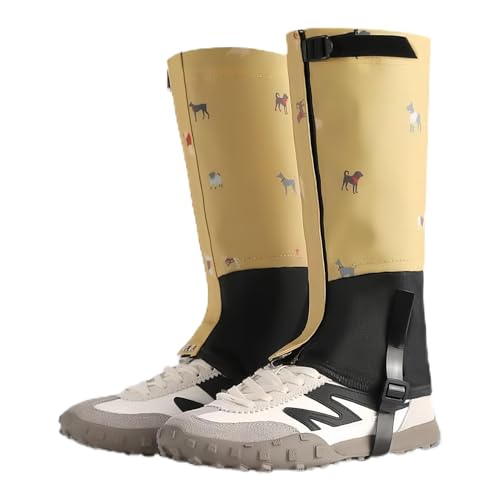 Pavsicgn Polainas,Impermeables Antideslizantes | Polainas De Nieve Infantiles Para Exteriores - para Niños Niñas Jóvenes Escalada Motociclismo Raquetas de Nieve Ciclismo Esquí Caminata Invierno